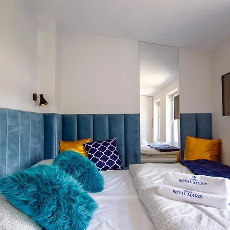 Royal Maris 5 - Dwuosobowy, Najlepsza Lokalizacja W Ustce, Blisko Plazy I Portu, Bezplatny Parking, Scisle Centrum *
