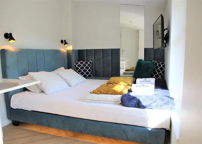 Royal Maris 5 - Dwuosobowy, Najlepsza Lokalizacja W Ustce, Blisko Plazy I Portu, Bezplatny Parking, Scisle Centrum